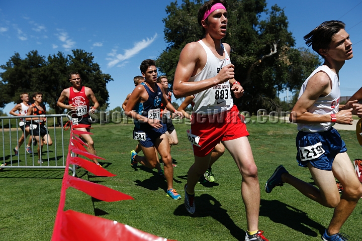 2015SIxcHSD2-037.JPG - 2015 Stanford Cross Country Invitational, September 26, Stanford Golf Course, Stanford, California.